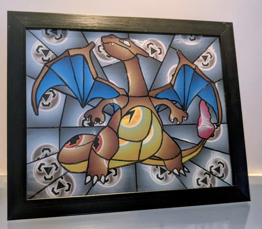 Holo Energy Framed Charizard