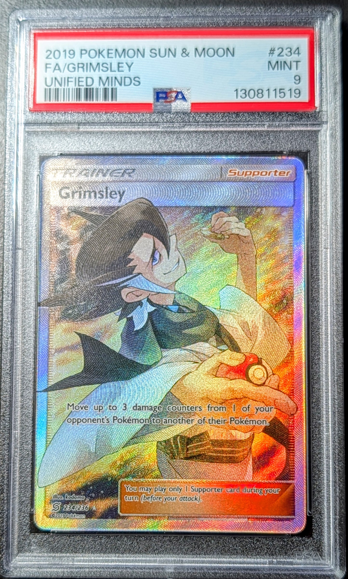 PSA 9 Grimsley 234/236