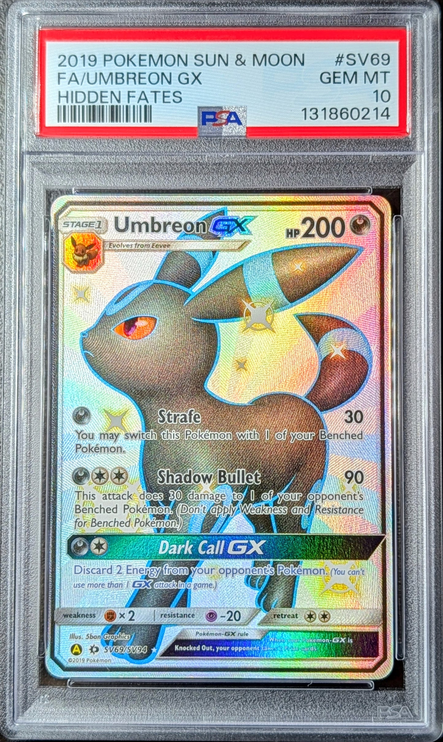 PSA 10 Umbreon GX SV69/SV94