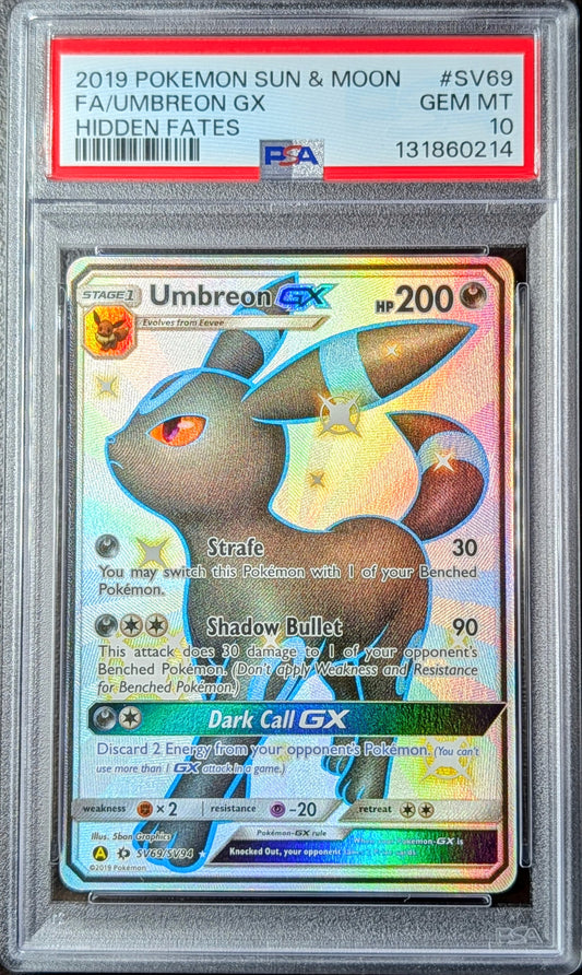 PSA 10 Umbreon GX SV69/SV94