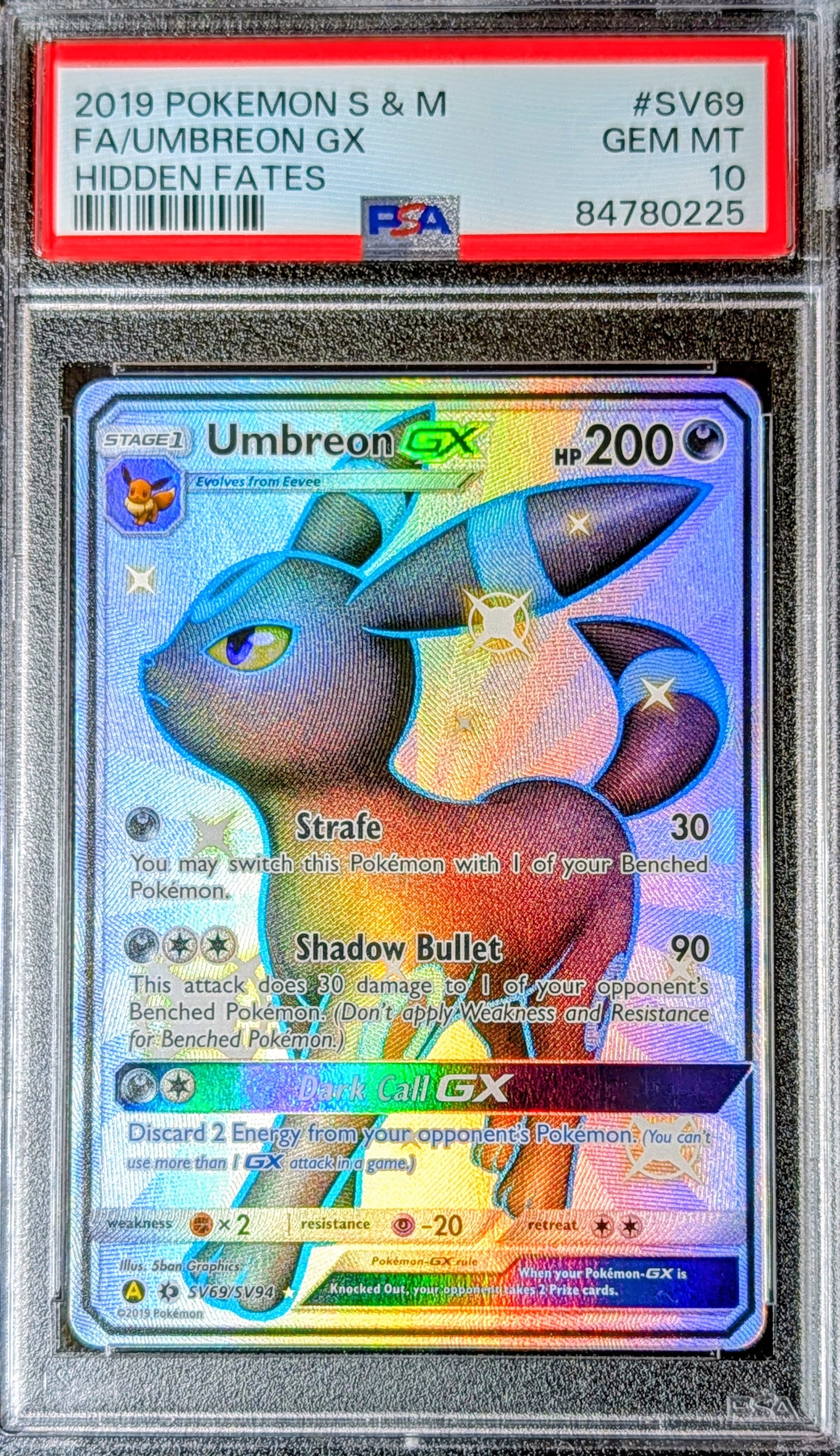 PSA 10 Umbreon GX SV69/SV94
