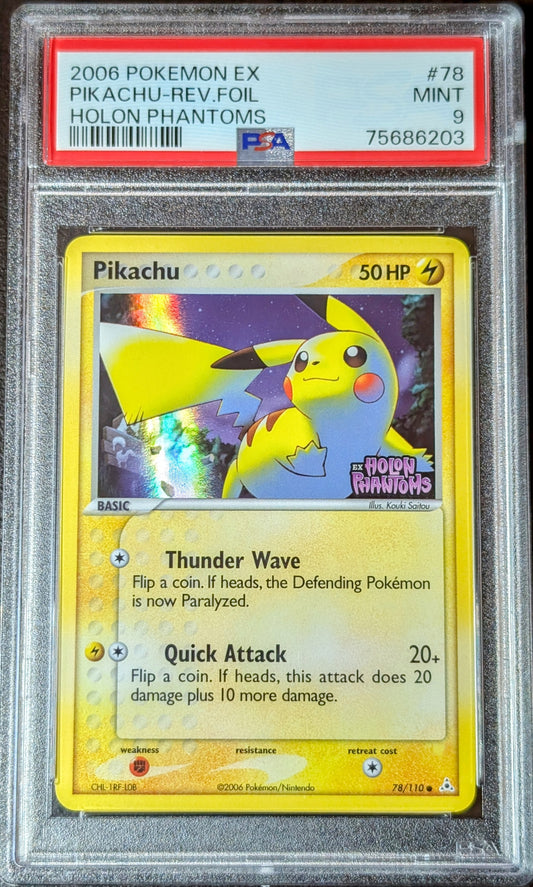PSA 9 Pikachu 78/110