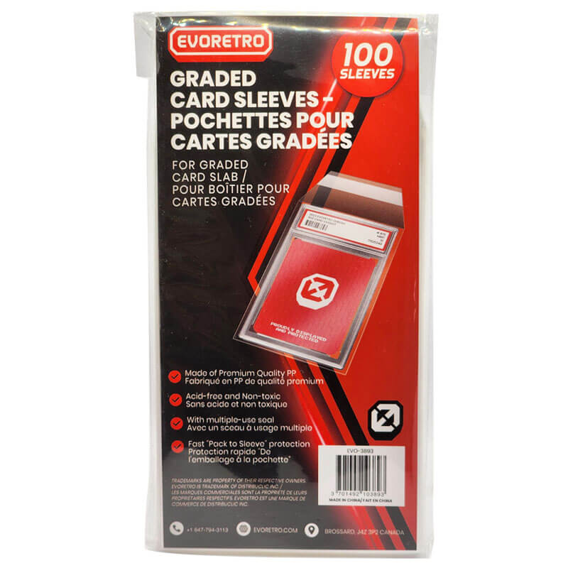 EVORETRO Graded Card Sleeves for PSA (100/pack)