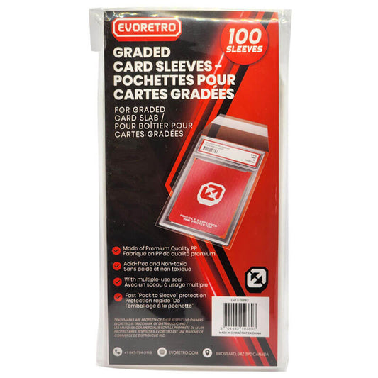 EVORETRO Graded Card Sleeves for PSA (100/pack)
