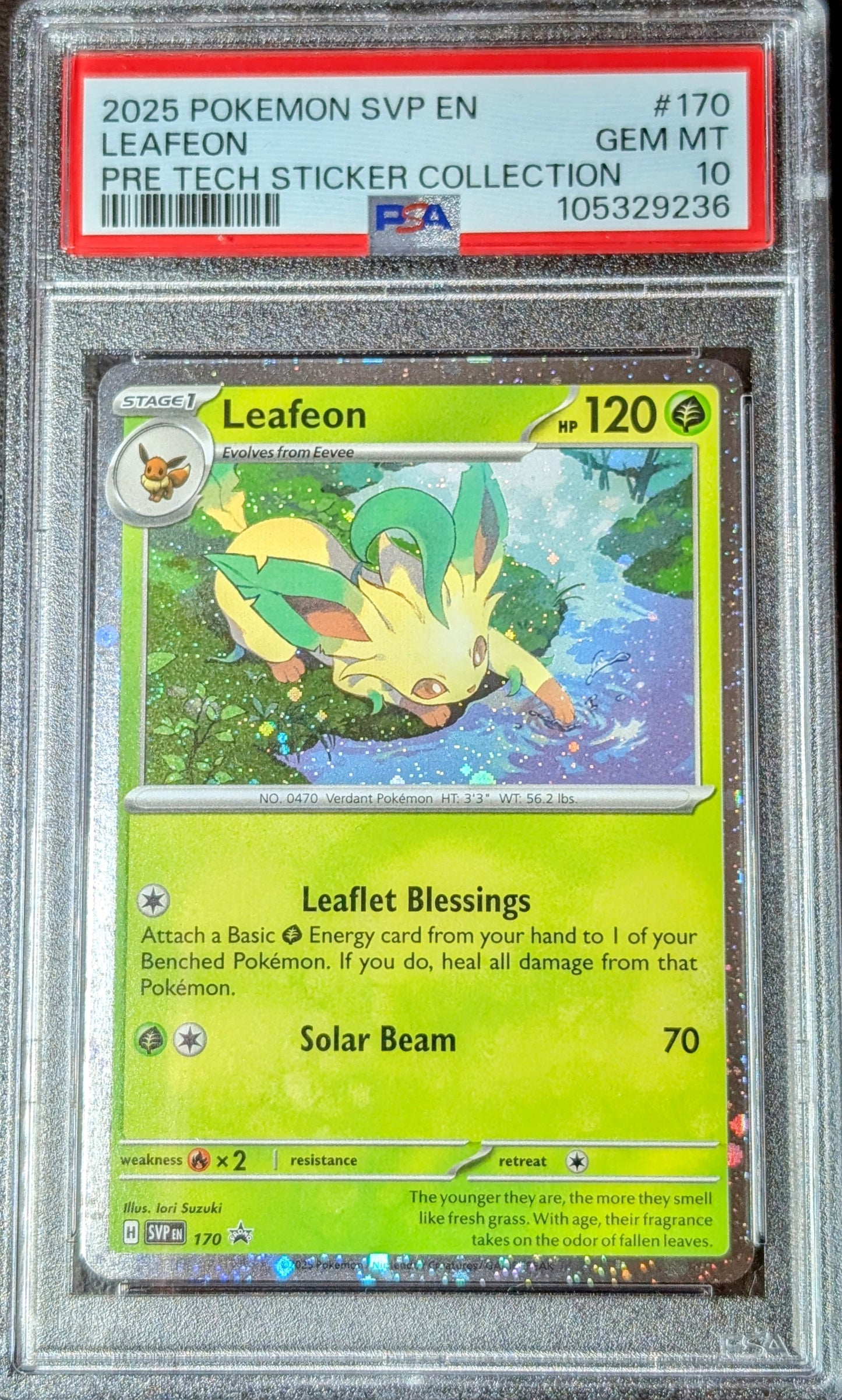 PSA 10 Leafeon SVP170