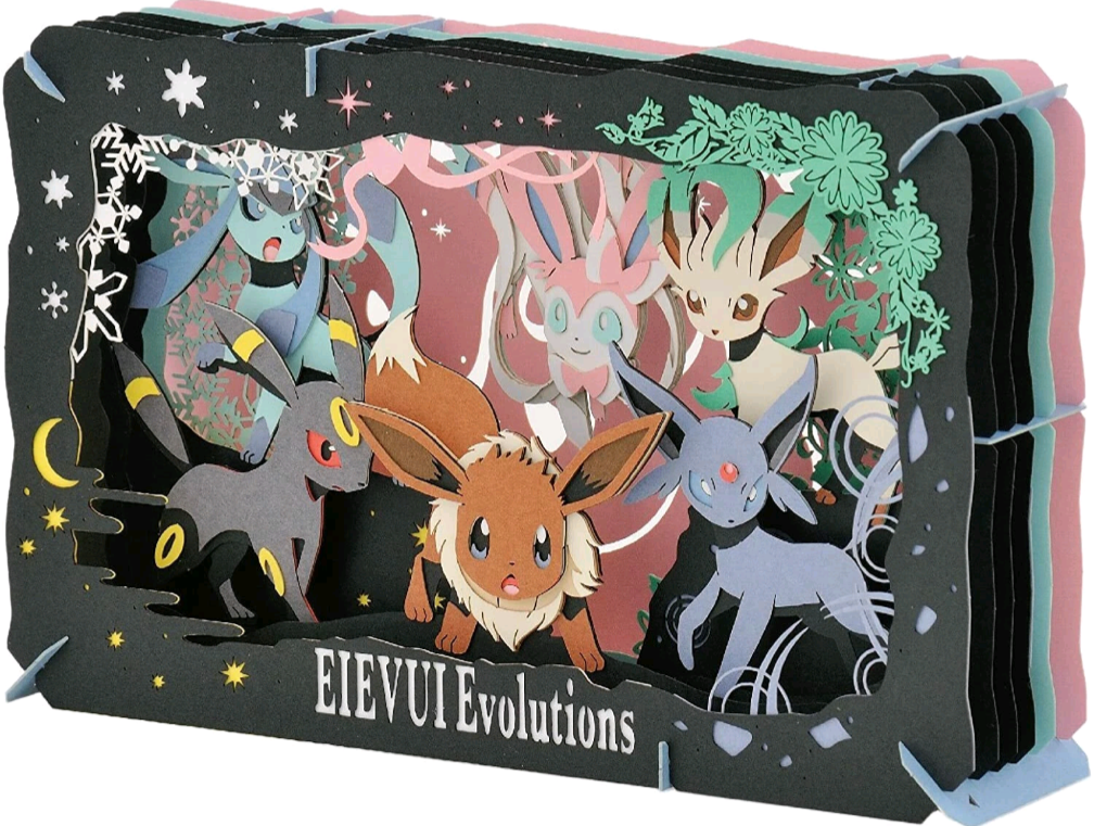 Pocket Monsters Eeveelutions Paper Theater