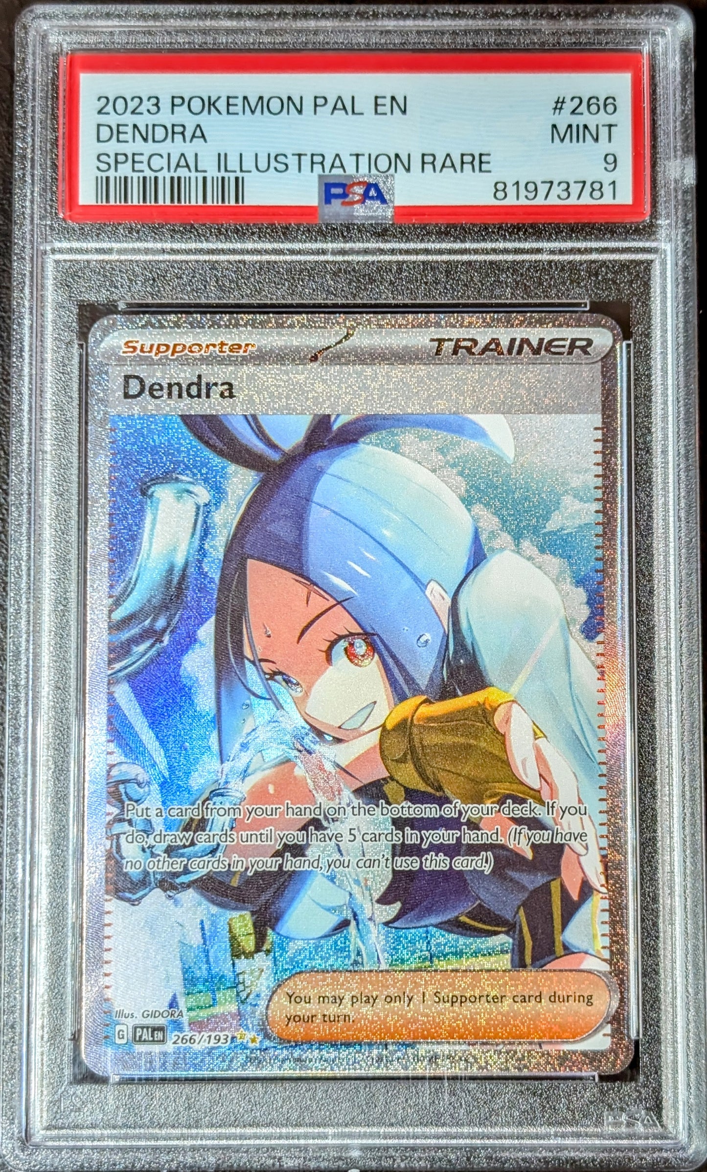 PSA 9 Dendra 266/193