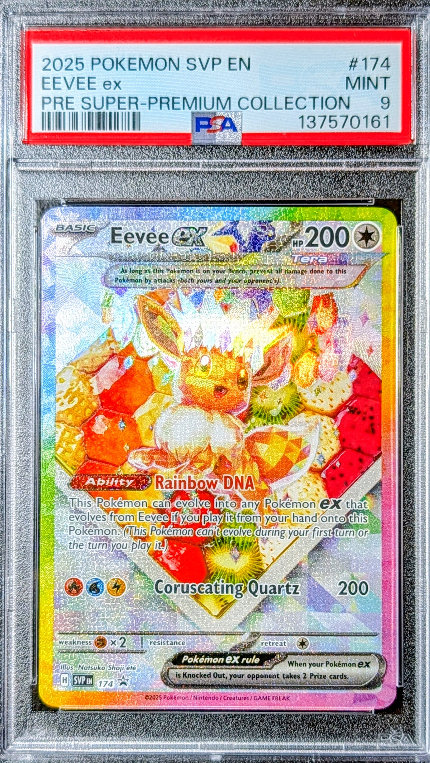 PSA 9 Eevee EX SVP-174