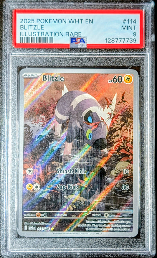 PSA 9 Blitzle 114/086