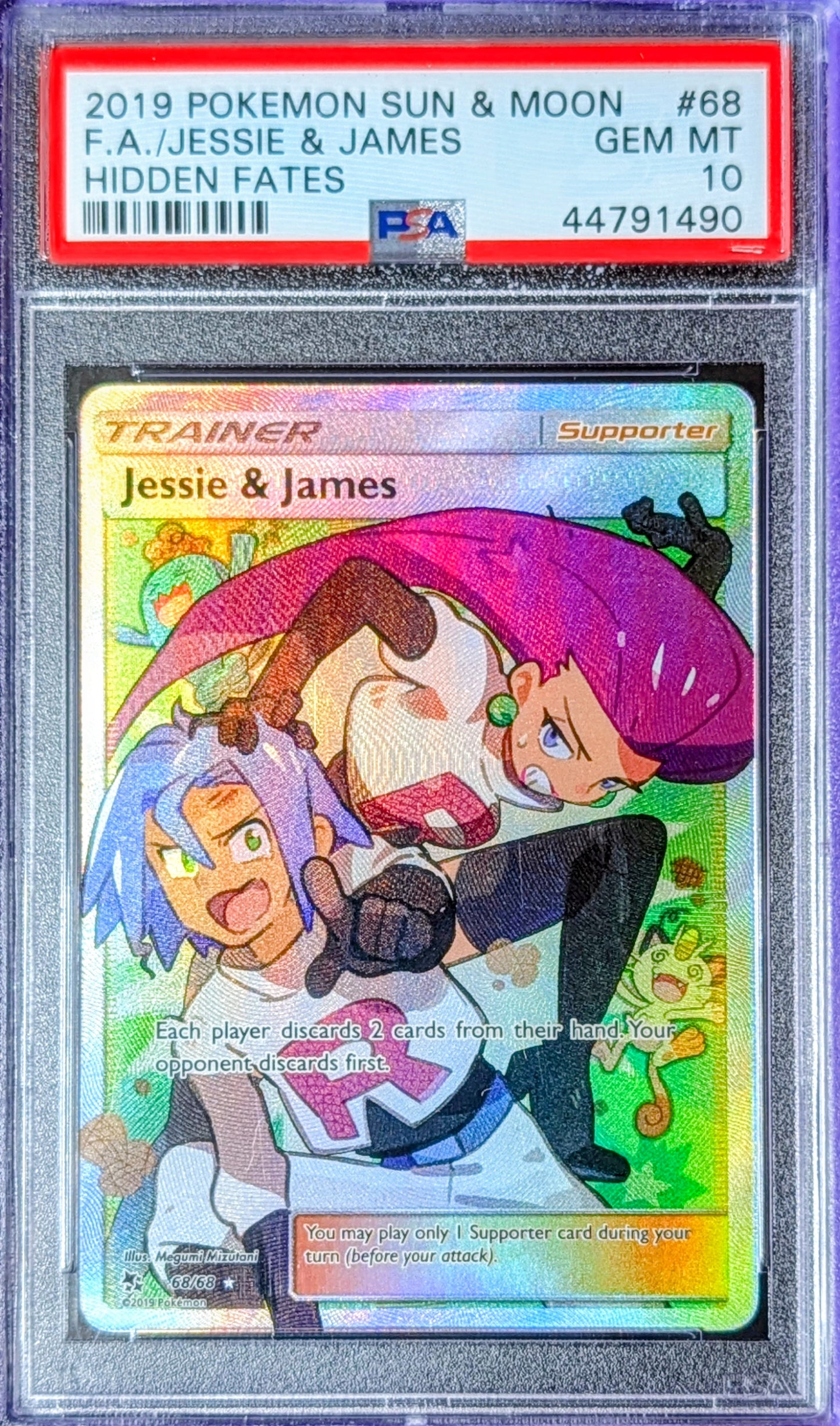 PSA 10 Jessie & James 68/68