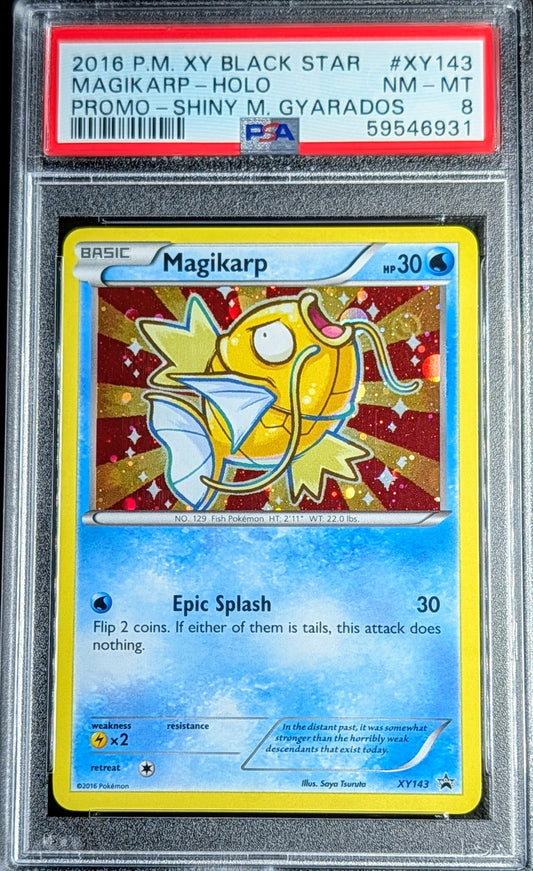 PSA 8 Magikarp XY143