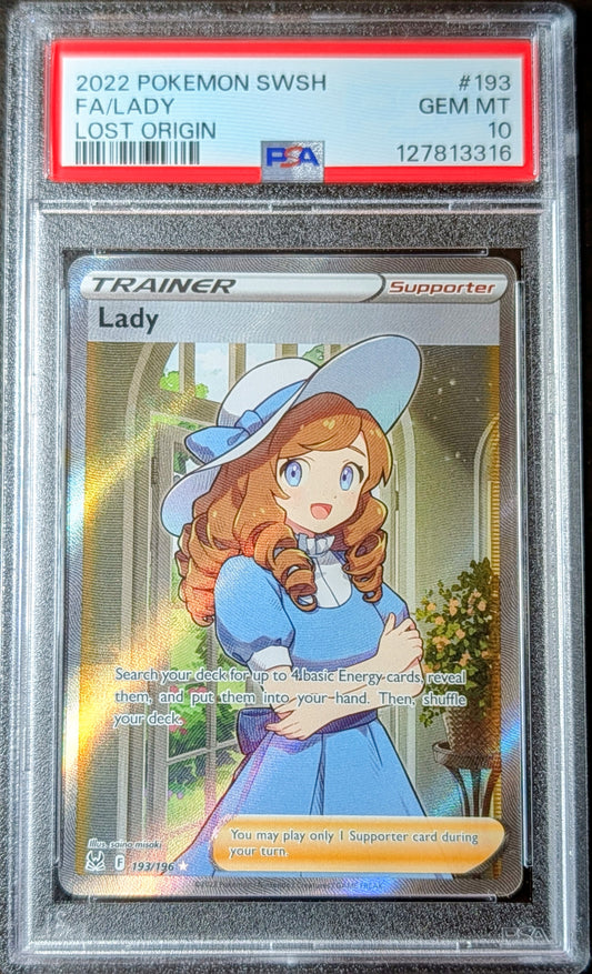 PSA 10 Lady 193/196