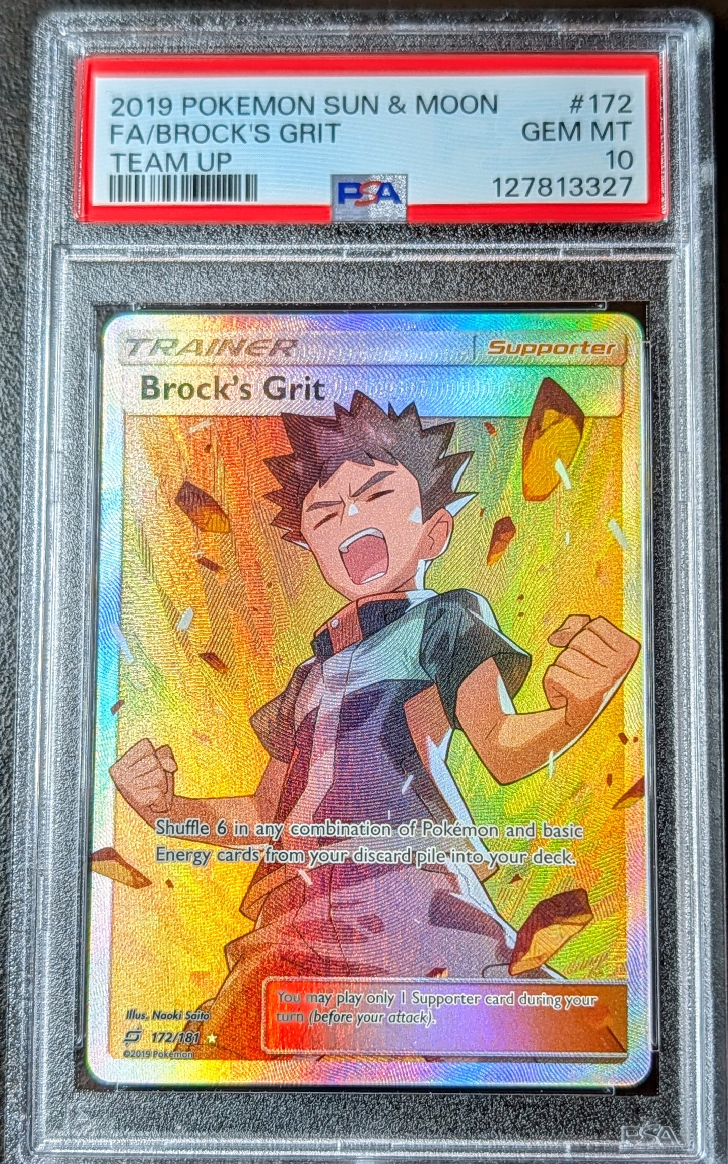 PSA 10 Brock's Grit 172/181
