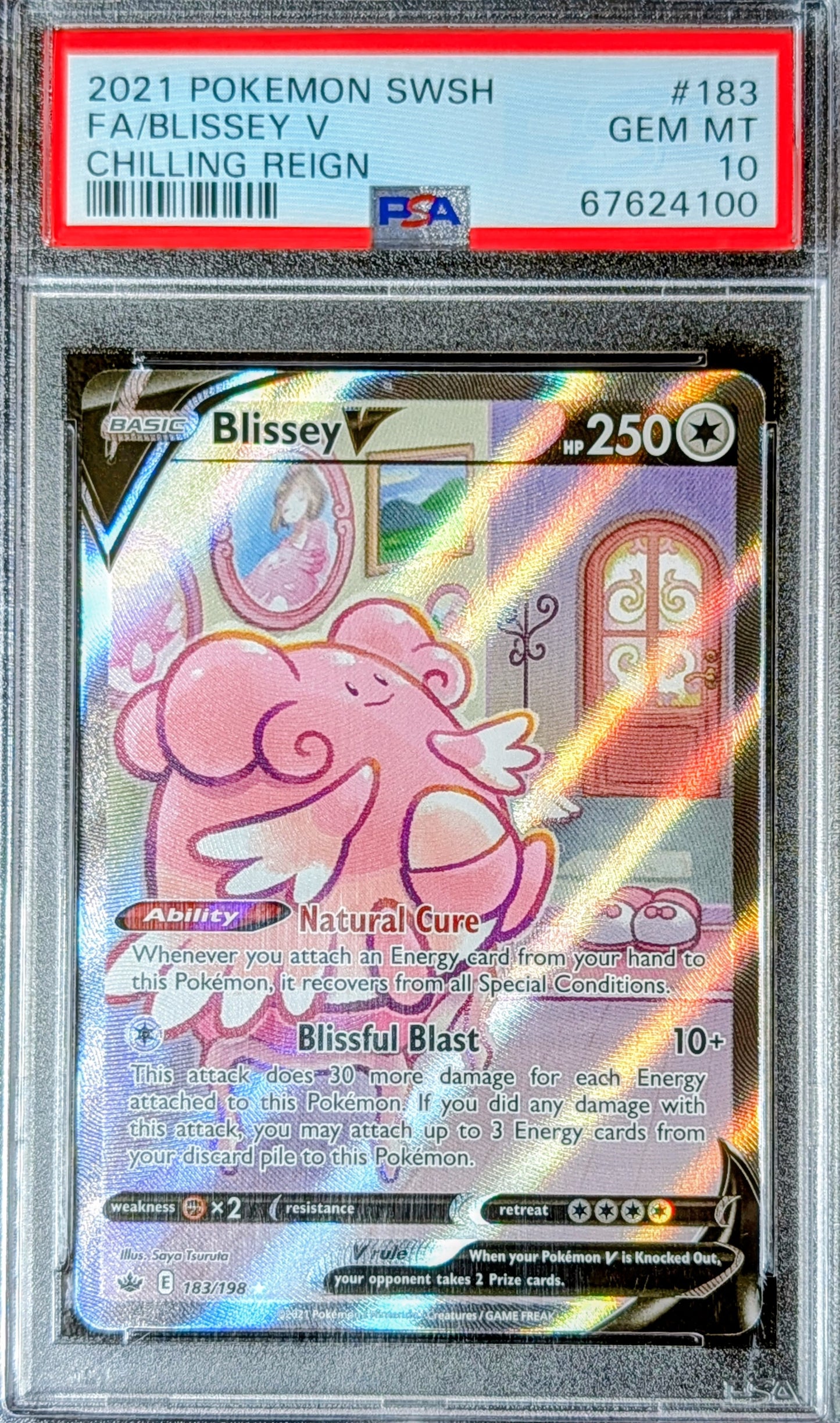 PSA 10 Blissey V 183/198