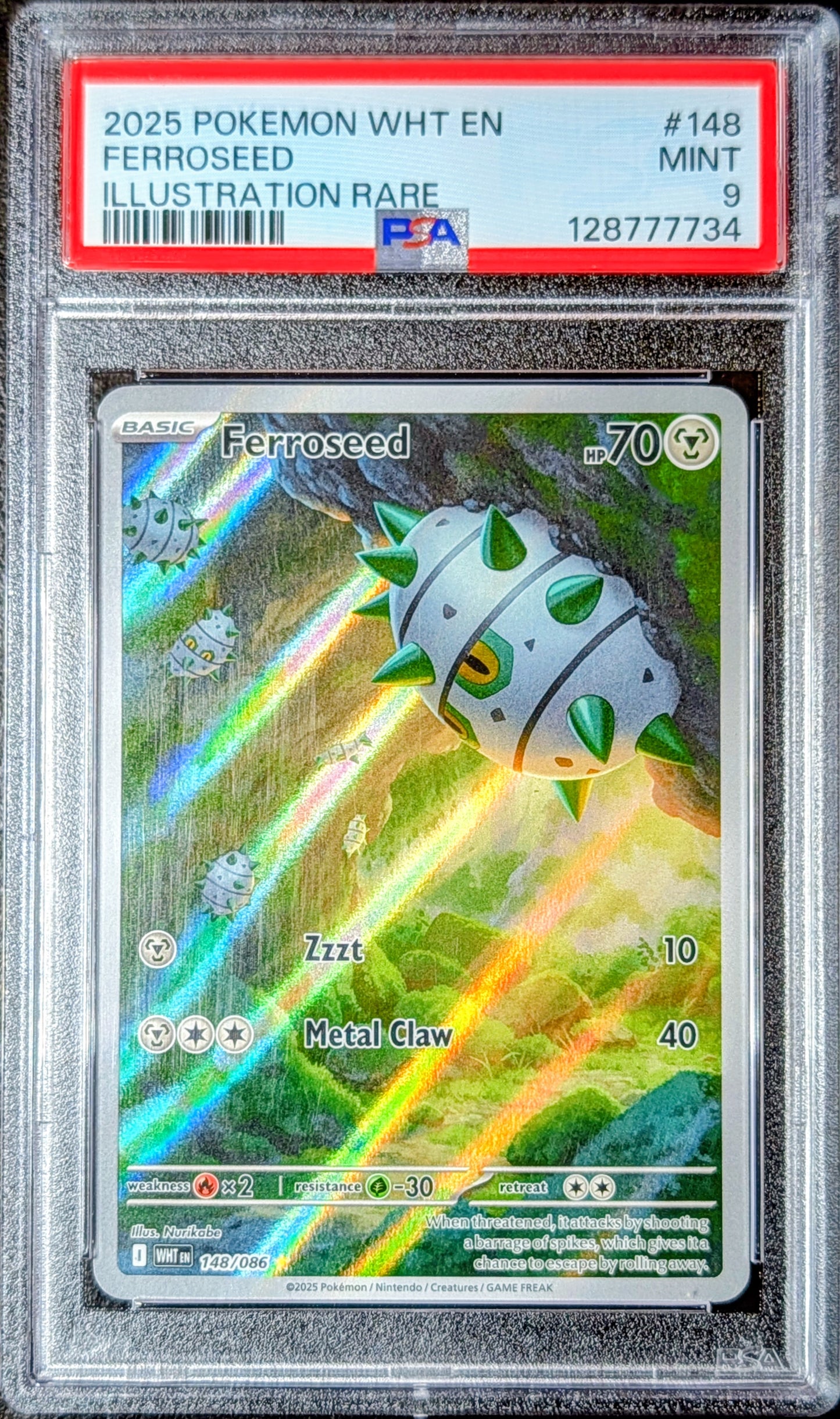 PSA 9 Ferroseed 148/086