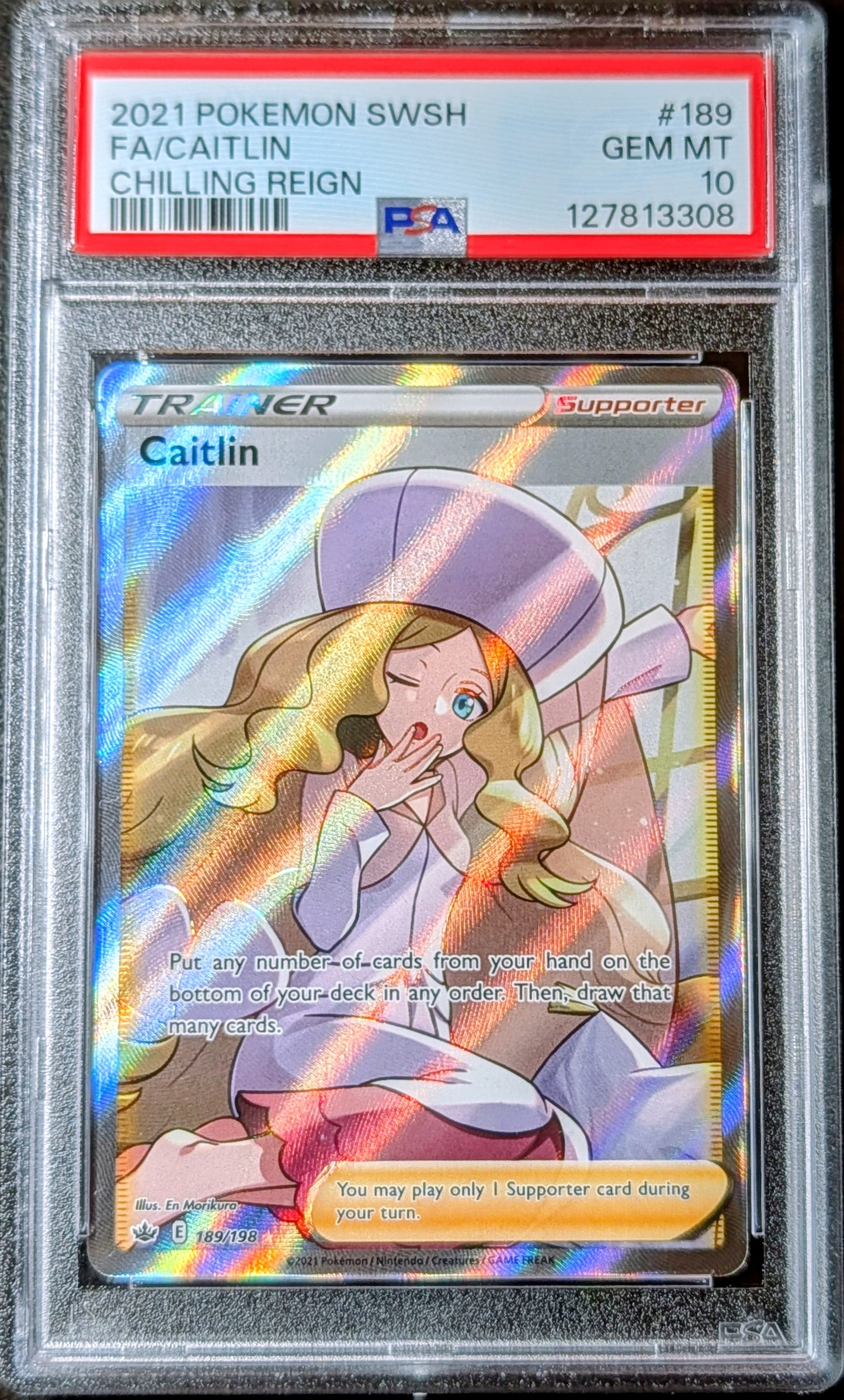 PSA 10 Caitlin 189/198