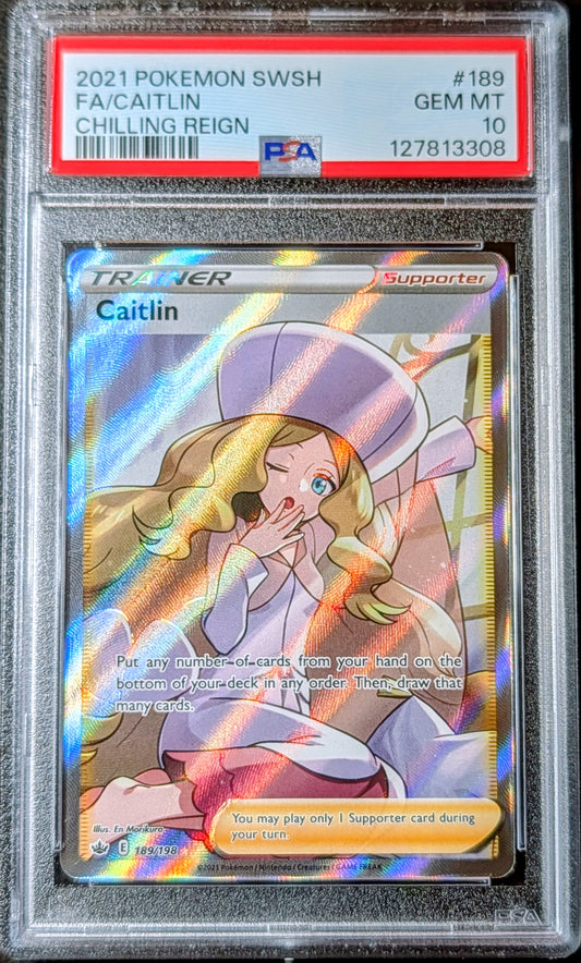 PSA 10 Caitlin 189/198