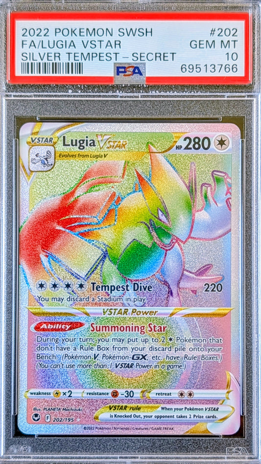 PSA 10 Lugia VSTAR 202/195