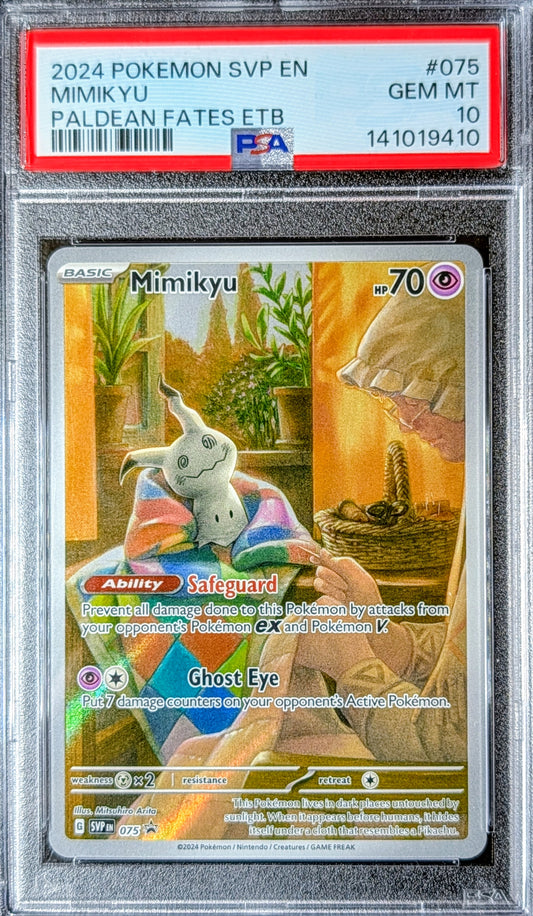 PSA 10 Mimikyu SVP075
