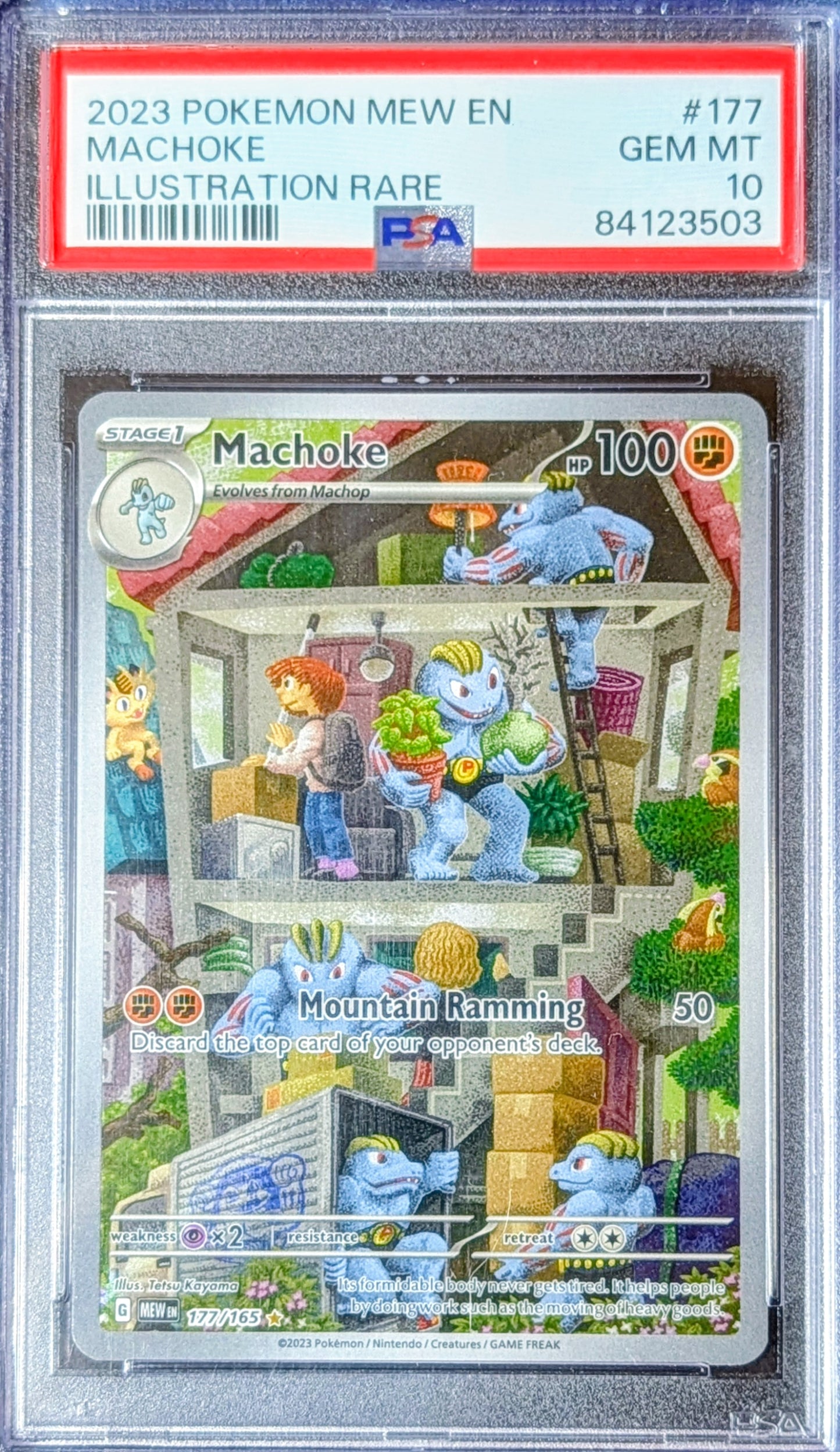 PSA 10 Machoke 177/165