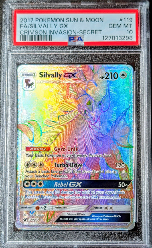 PSA 10 Silvally GX 119/111