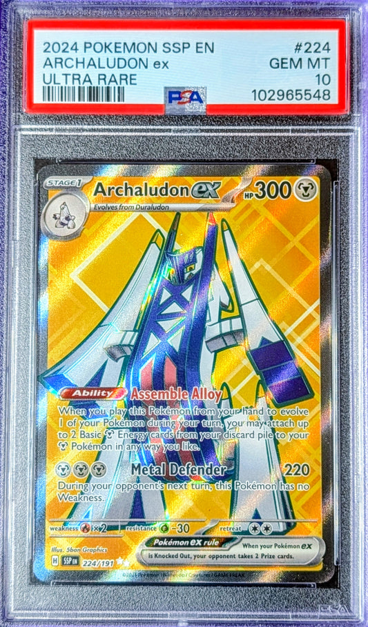 PSA 10 Archaludon EX 244/191