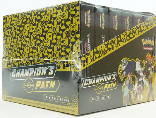 Champion's Path Sealed Pin Collection Display