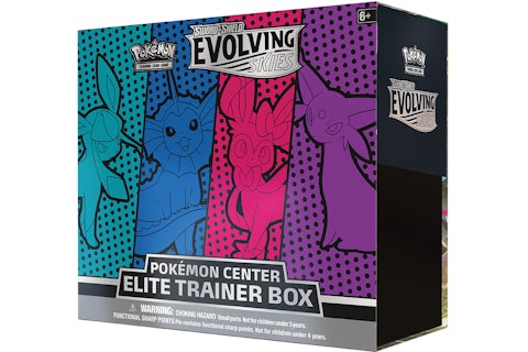 Pokemon Center Evolving Skies Elite Trainer Box (Glaceon)