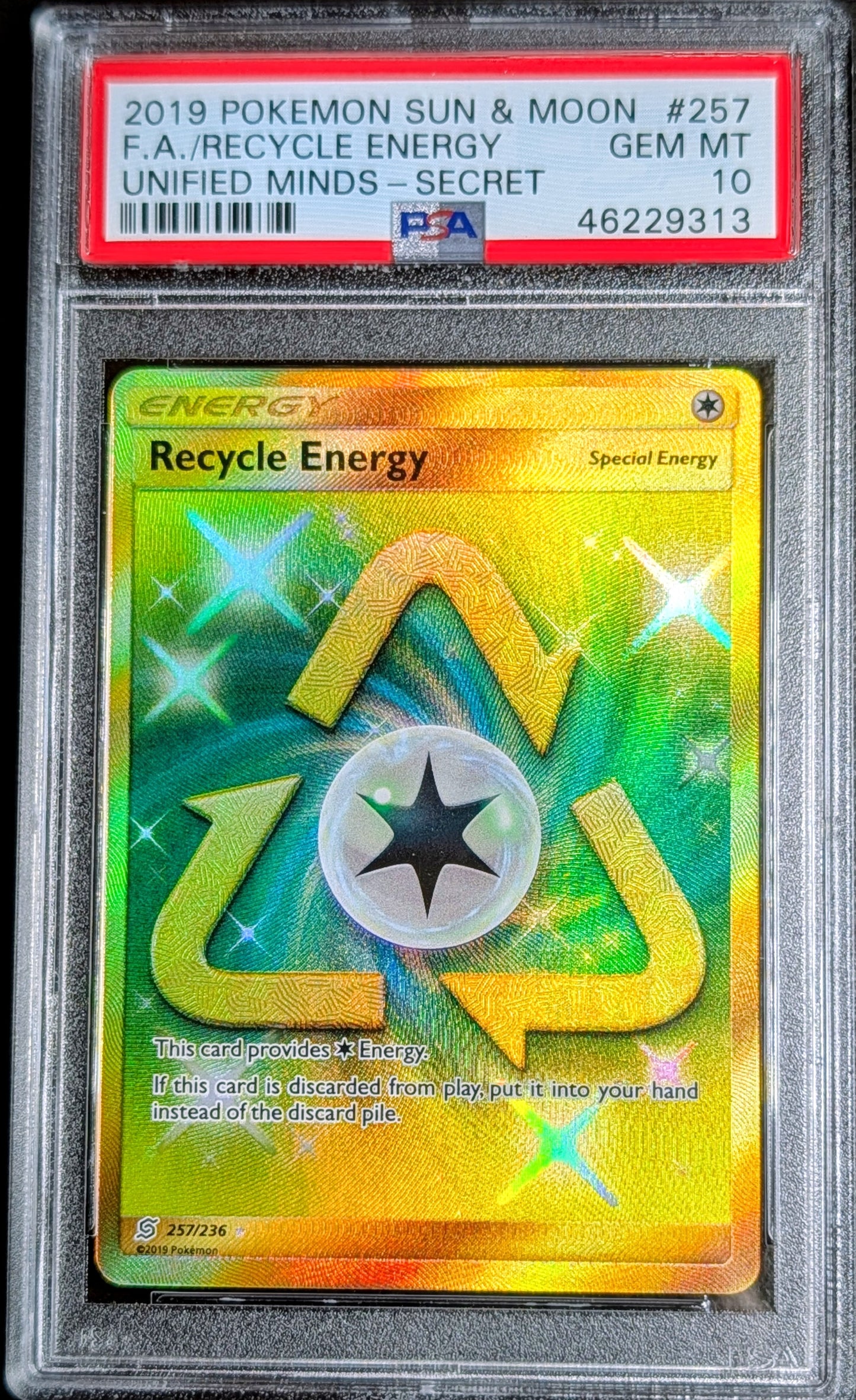 PSA 10 Recycle Energy 257/236