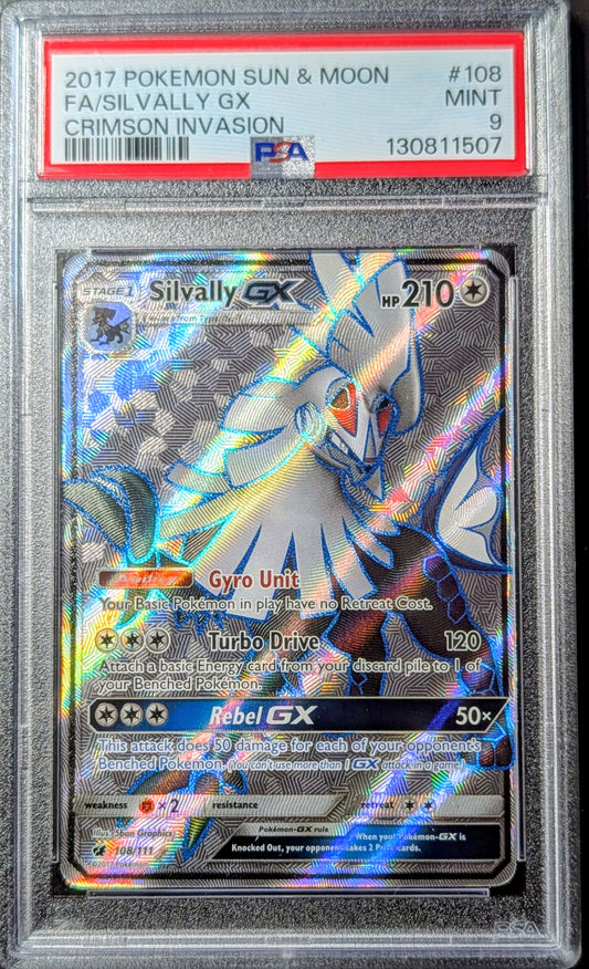 PSA 9 Silvally GX 108/111
