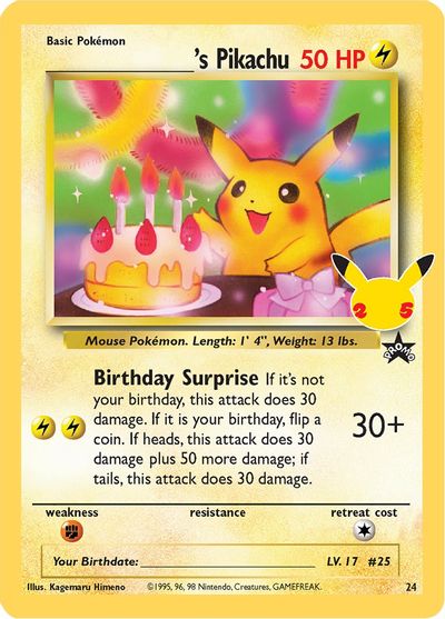 ______'s Pikachu - 024/053 - Classic Collection
