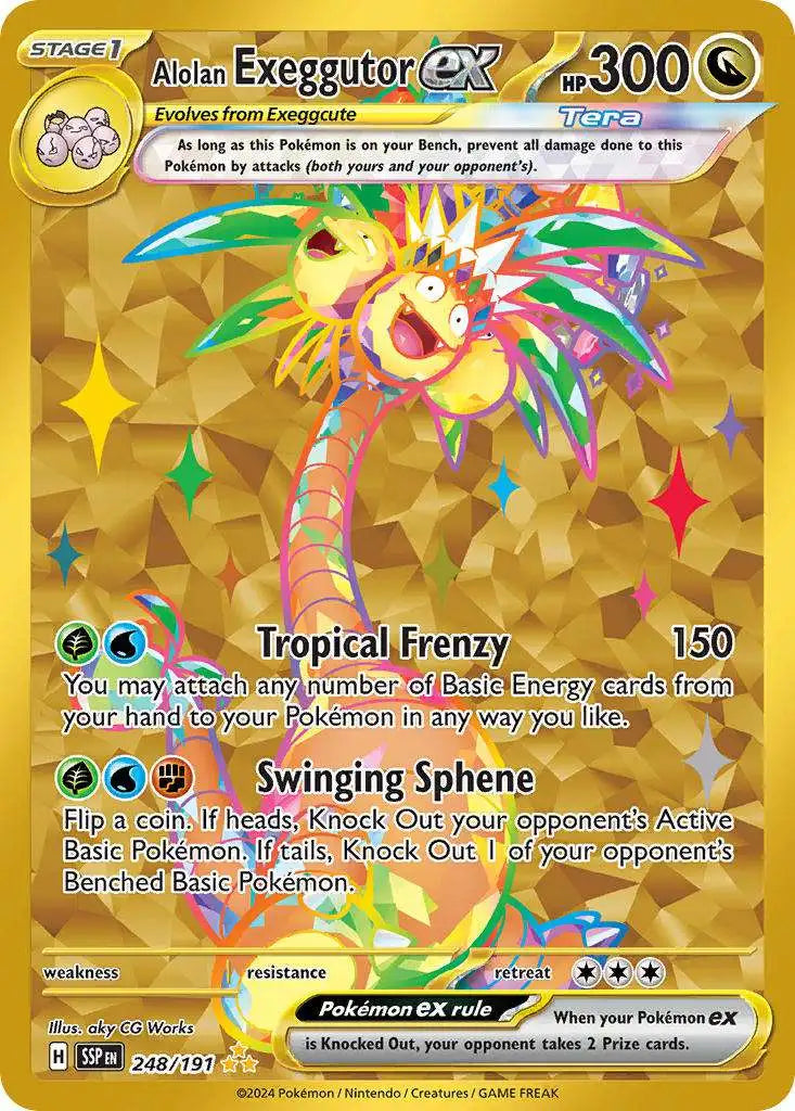 Alolan Exeggutor ex - 242/191 - Special Illustration Rare