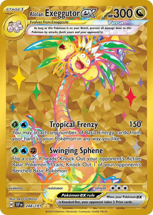 Alolan Exeggutor ex - 242/191 - Special Illustration Rare