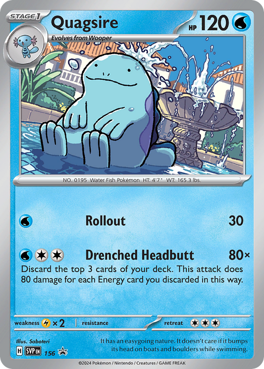Quagsire - SVP156 - SVP Promos