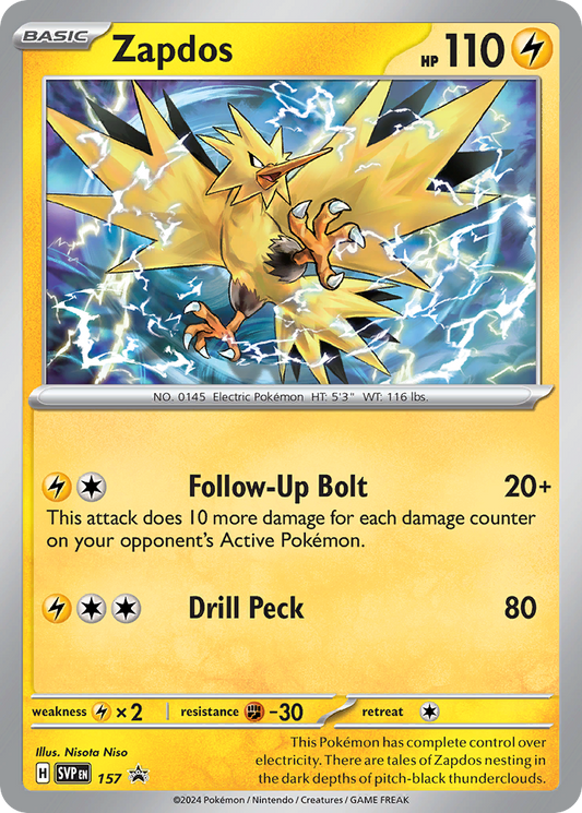 Zapdos - SVP157 - SVP Promos