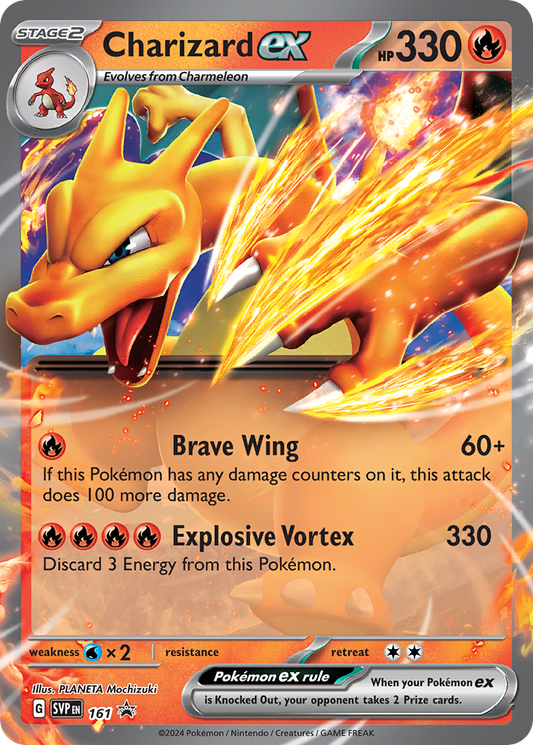Charizard ex - SVP161 - SVP Promos